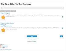 Tablet Screenshot of biketrailerreviews.blogspot.com