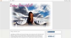 Desktop Screenshot of mybeingbeautiful.blogspot.com