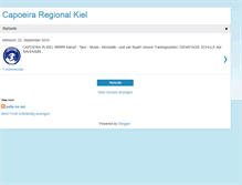 Tablet Screenshot of capoeira-kiel.blogspot.com