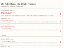 Tablet Screenshot of hijabiwaitress.blogspot.com