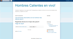 Desktop Screenshot of hombres-calientes2010.blogspot.com