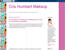 Tablet Screenshot of crishumbertmakeup.blogspot.com