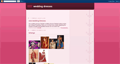 Desktop Screenshot of new-wedding-dresses.blogspot.com