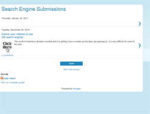 Tablet Screenshot of freesearchenginesubmissions1.blogspot.com