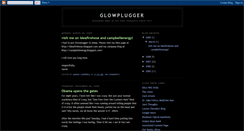 Desktop Screenshot of glowplugger.blogspot.com