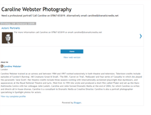 Tablet Screenshot of carolinewebster.blogspot.com
