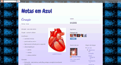 Desktop Screenshot of notasemazul.blogspot.com