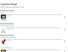 Tablet Screenshot of cozinhavirtual.blogspot.com