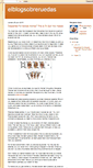 Mobile Screenshot of elblogsobreruedas.blogspot.com