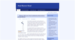 Desktop Screenshot of dualshowerhead.blogspot.com