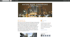 Desktop Screenshot of antondoessingapore.blogspot.com