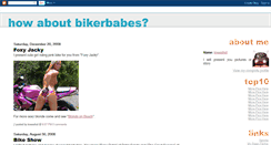 Desktop Screenshot of howaboutbikerbabes.blogspot.com