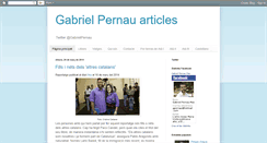Desktop Screenshot of gabrielpernauperiodista.blogspot.com