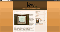 Desktop Screenshot of lincopictureframing.blogspot.com