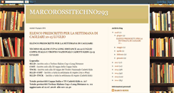 Desktop Screenshot of marcorossitechno.blogspot.com
