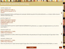 Tablet Screenshot of marcorossitechno.blogspot.com