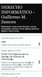 Mobile Screenshot of derechoinformatico.blogspot.com