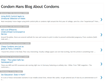 Tablet Screenshot of condomsman-condoms.blogspot.com