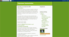 Desktop Screenshot of empresassustentables.blogspot.com