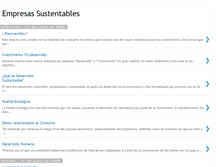 Tablet Screenshot of empresassustentables.blogspot.com