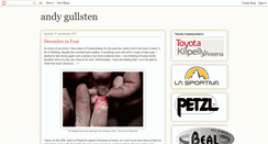Desktop Screenshot of andygullsten.blogspot.com