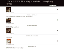 Tablet Screenshot of jeansplease.blogspot.com