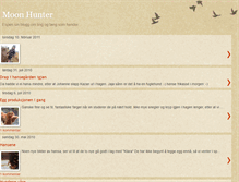 Tablet Screenshot of moon-hunter.blogspot.com