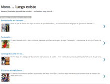 Tablet Screenshot of monosdemas.blogspot.com