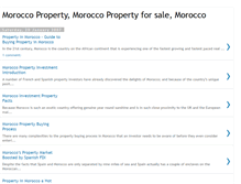 Tablet Screenshot of moroccoproperty.blogspot.com