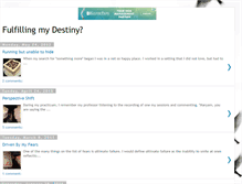 Tablet Screenshot of maryumsdestiny.blogspot.com