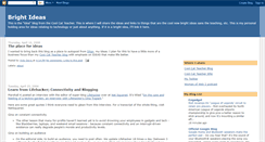 Desktop Screenshot of brightideasusa.blogspot.com