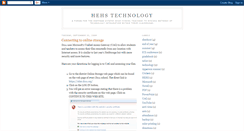 Desktop Screenshot of hehstech.blogspot.com