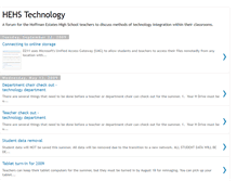 Tablet Screenshot of hehstech.blogspot.com