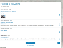 Tablet Screenshot of narcisoelvalvulista.blogspot.com