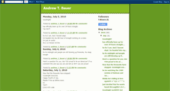 Desktop Screenshot of andrewtbauer.blogspot.com