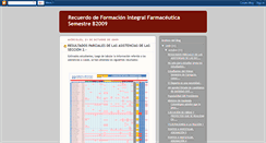 Desktop Screenshot of formacionintegralfarmaceutica-b2009.blogspot.com