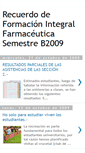 Mobile Screenshot of formacionintegralfarmaceutica-b2009.blogspot.com