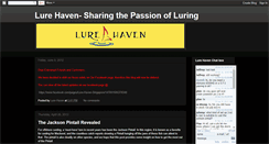 Desktop Screenshot of lurehaven.blogspot.com