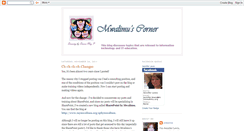 Desktop Screenshot of mwalimuscorner.blogspot.com