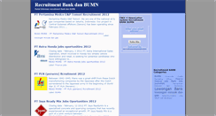 Desktop Screenshot of inforecruitmentbumn.blogspot.com
