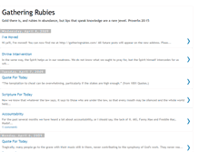 Tablet Screenshot of gatheringrubies.blogspot.com