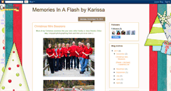 Desktop Screenshot of memoriesinaflashbykarissa.blogspot.com