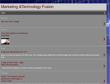 Tablet Screenshot of marketechie.blogspot.com