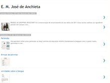 Tablet Screenshot of escolamjosedeanchieta.blogspot.com
