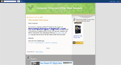 Desktop Screenshot of mrcomputerguy.blogspot.com