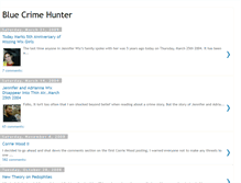 Tablet Screenshot of bluecrimehunter.blogspot.com