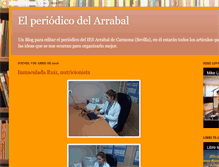 Tablet Screenshot of elperiodicodelarrabal.blogspot.com