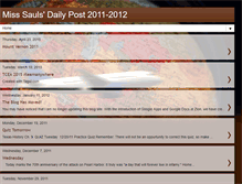Tablet Screenshot of misssauls.blogspot.com