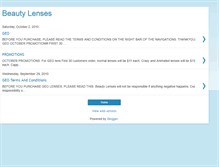 Tablet Screenshot of beauty-lenses.blogspot.com