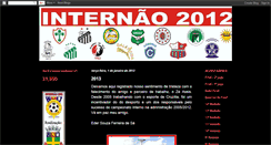 Desktop Screenshot of campeonatointernodecruzilia.blogspot.com